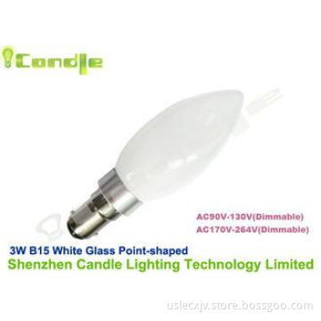 Shatterproof Warm White 360 LED Bulb Light 3watt SMD5630 ,